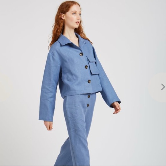 Paloma Wool Apollonia Jacket Soft Blue Size 36/US4 - Picture 9 of 15